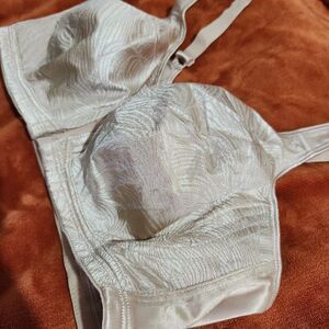 Playtex Bra Size 42D Beige Wirefree Comfortable Straps